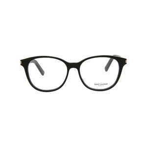 Saint Laurent  Round-Frame Acetate Optical Frames Black Unisex-Adult
